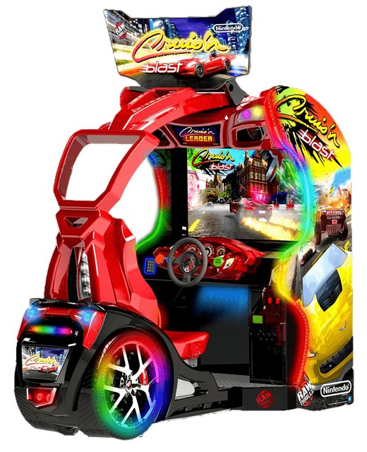 Cruisin Blast on the GameTime game floor