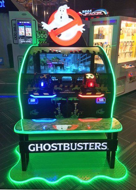 Ghostbusters on the GameTime game floor