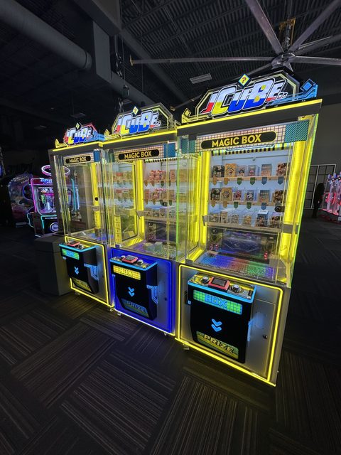 Icube on the GameTime game floor