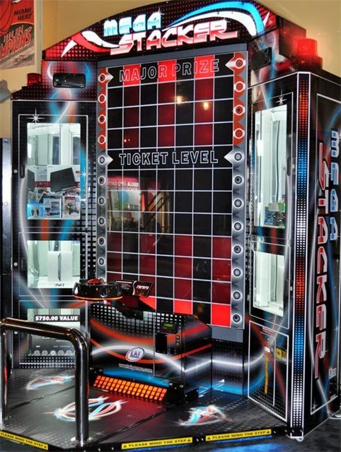 Mega Stacker on the GameTime game floor