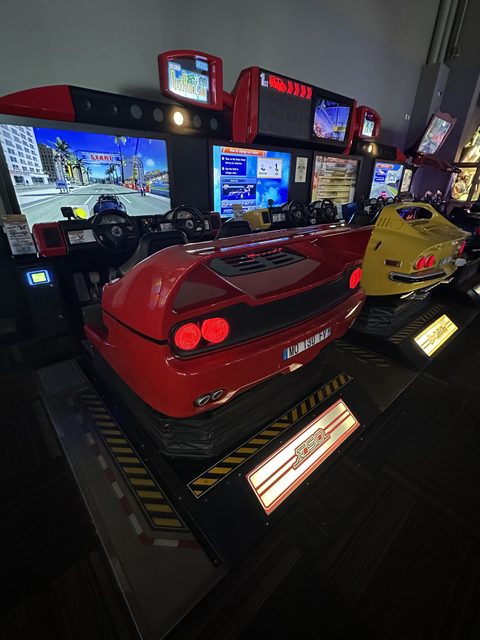 Outrun 2 SP on the GameTime game floor