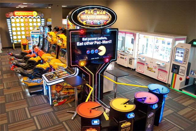 Pacman Battle Royale on the GameTime game floor