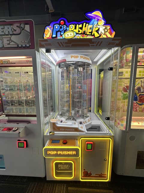 Pop Pusher on the GameTime game floor