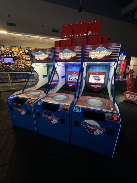 Red Cup Challenge on the GameTime game floor