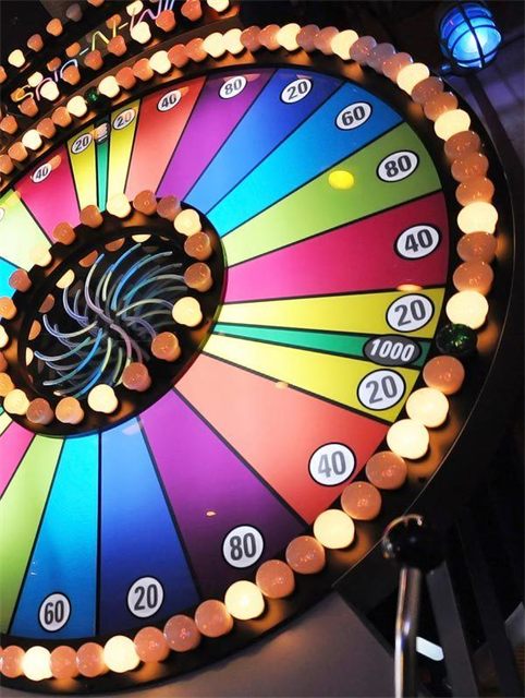 Spin N Win on the GameTime game floor