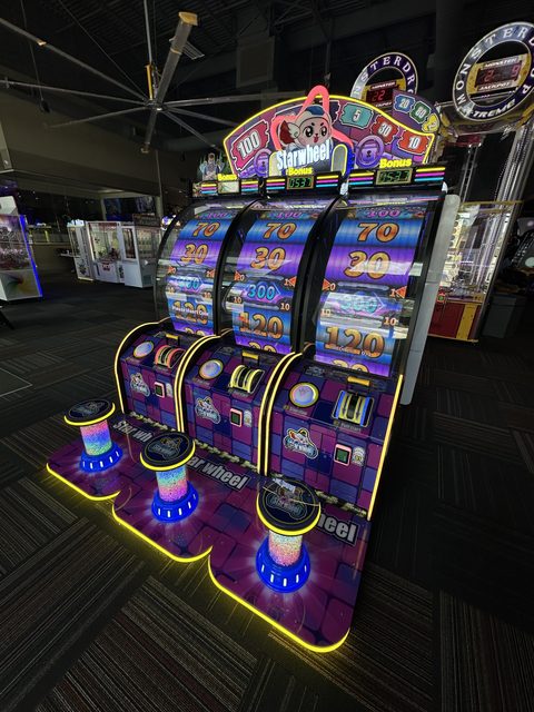 Starwheel on the GameTime game floor
