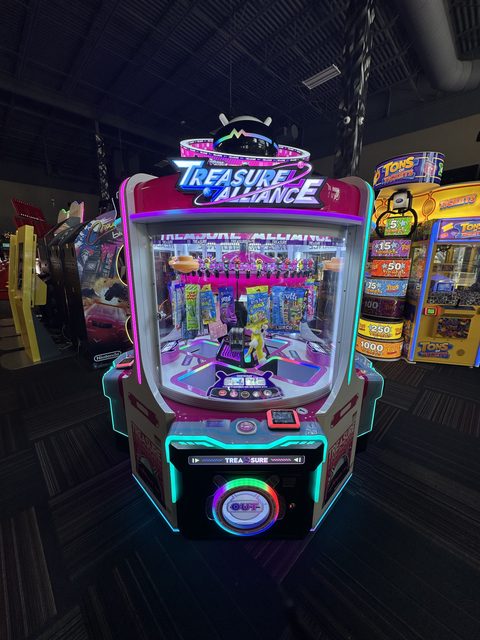 Treasure Alliance on the GameTime game floor